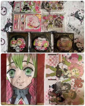 귀멸의 칼날 칸로지 미츠리 벌스데이 등 굿즈 세트