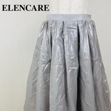 새상품급 엘렌카레듀에 스커트 벌룬 실버 0055-A