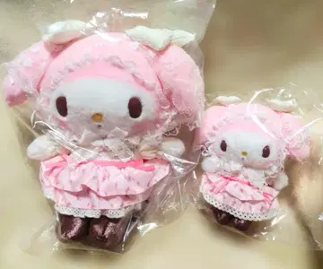 포레스트 레이스 마이멜로디 봉제 인형 마스코트 홀더 2점 산리오