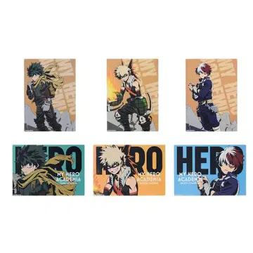제일복권 나의 히어로 아카데미아 비주얼 보드 6종 세트