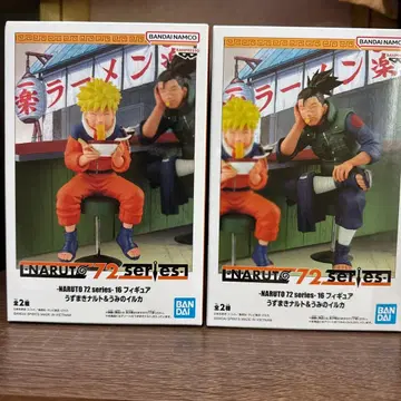NARUTO 72 series 피규어 세트 우즈마키 나루토 우미노 이루카