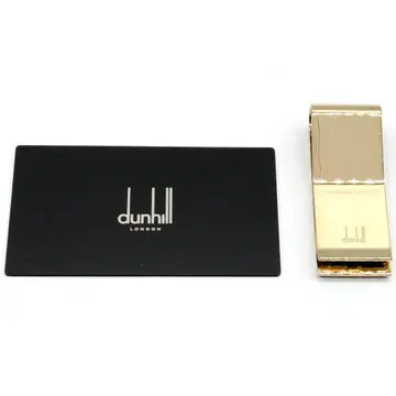 dunhill 던힐 머니클립 스트라이프 개런티 카드 포함
