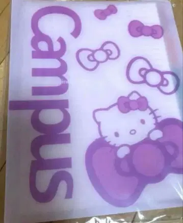 레어품! campus 헬로키티 캠퍼스 바인더 루즈 리프 바인더