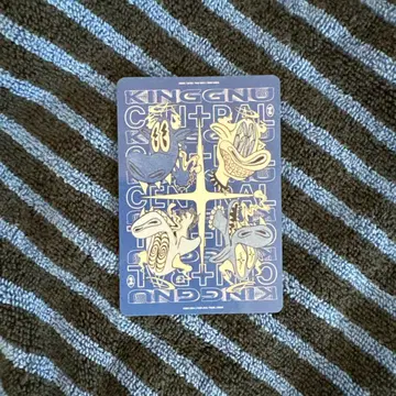 King Gnu CEN+RAL 투어 오사카 한정판 트레이딩 카드 세키 유