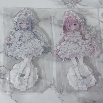 오모치모나카 릴리 멜 아크릴 스탠드 세트 / 메루슈가 아크릴 스탠드