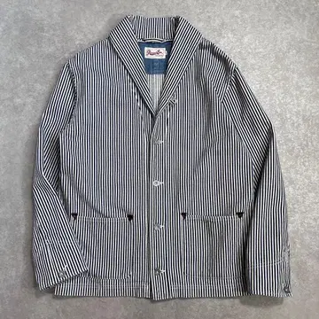 Riverton&Evans 히코리 데님 커버올 자켓 XL