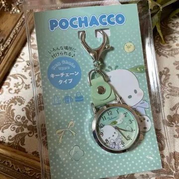 산리오 포차코 키체인 타입 시계 미개봉 새상품