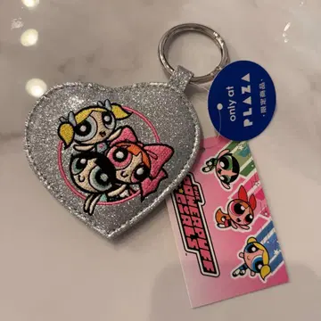 새상품 파워퍼프걸스 거울 백참 PLAZA 한정판