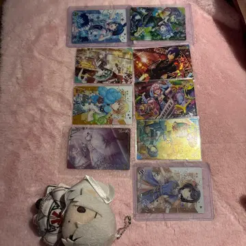 프로세카 캐릭터 카드 10장 세트 봉제 인형