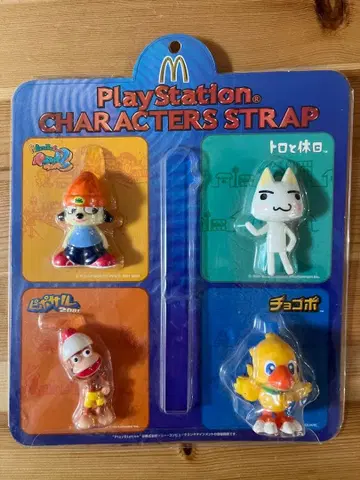 맥 한정판 맥도날드 x 플레이스테이션 캐릭터 스트랩