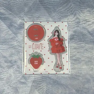 =LOVE 이코라브 오타니 에미리 아크릴 스탠드 특별히 해줘