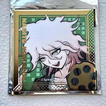 슈퍼 단간론파 15주년 기념전 코마에다 나기토 스퀘어 캔뱃지