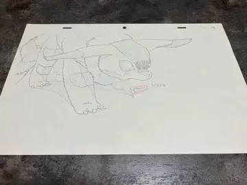 바람계곡의 나우시카 스튜디오 지브리 studioGhibli 원화 테토