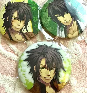 박앵귀 오키타 빅 캔뱃지 3종 세트