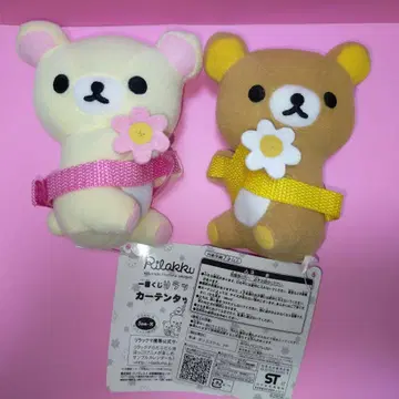 리락쿠마 코리락쿠마 커튼 태슬 커튼 고정 봉제 인형 마스코트