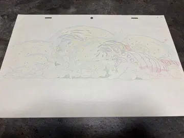 바람계곡의 나우시카 스튜디오 지브리 studioGhibli 원화 오무