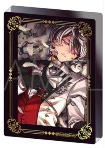 악마 집사와 검은 고양이 아쿠네코 벨리안 아크릴 블록