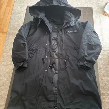 Avirex 모즈 코트 후드 부착 미사용 새상품