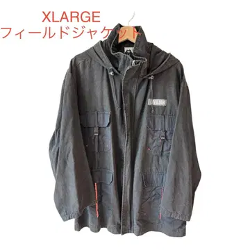 X-LARGE 필드 자켓 블랙 M 사이즈
