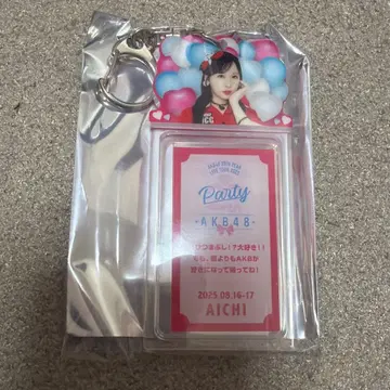 오구리 유이 AKB48 SPECIAL 복권 티켓 홀더풍 키링
