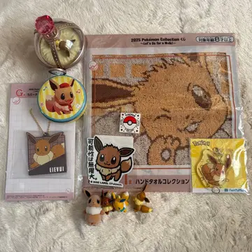 포켓몬 이브이 세트 피규어 리멘트 키링 캔 케이스 등