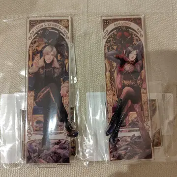 바이오하자드 레온 에이다 아크릴 스탠드