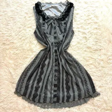 axes femme 엑시즈팜 원피스 프릴 리본 발레코어