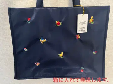 [ 새상품 ] 학교 페이러 하이디 와이드 백 very 콜라보 토트백