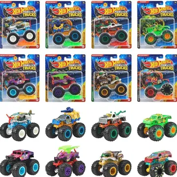 핫휠 몬스터 트럭 1:64 모듬 (8개입) [ 새상품 ]