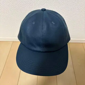 KIJIMATAKAYUKI 키지마타카유키 인조 가죽 캡 블루