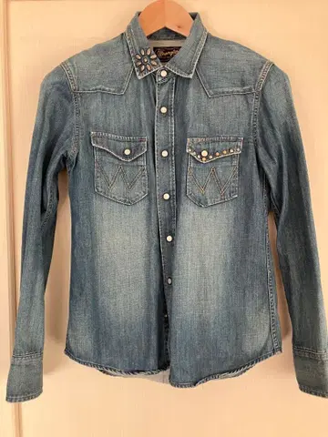 랭글러 나노 유니버스 S9102 스터드 셔츠 웨스턴