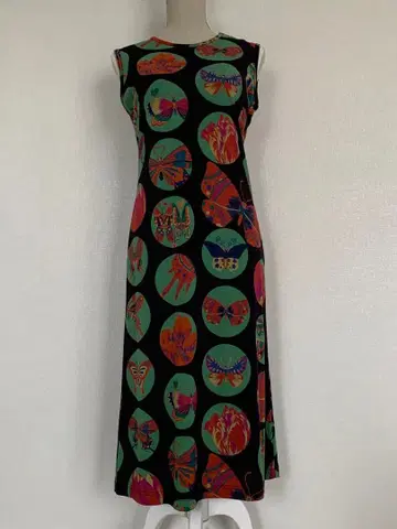 토쿠코 프리미어볼 슬리브리스 롱 원피스