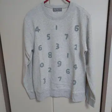 SOU SOU deportare 숫자 프린트 트레이닝복 M