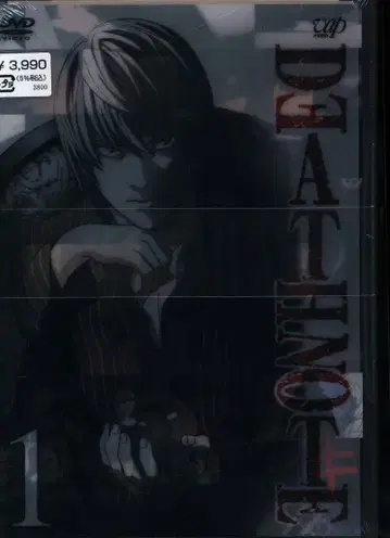 애니메이션 DVD 초회판) DEATH NOTE 1 미개봉