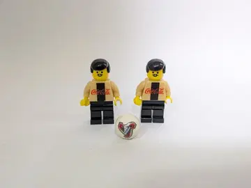 레고 미니 피규어 코카콜라 콜라보 정품 레어 4471 골드?