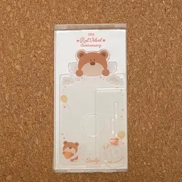 red velvet 레드벨벳 슬기 캐릭터 아크릴 스탠드 트레이딩 카드