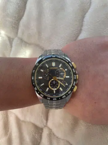 CITIZEN 크로노그래프 손목시계