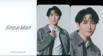 SnowMan 1st POP-UP 와타나베 쇼타 포토 카드 팩 B
