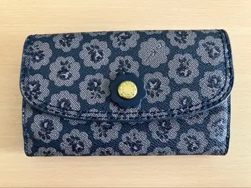 [ 미사용 새상품 ] 캐스키드슨 지갑 프레스턴 로즈 다크 네이비