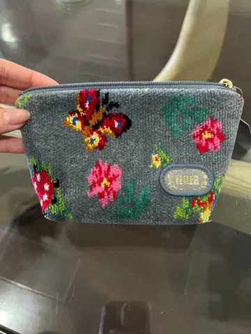 새상품 페이러 하이디 그레이 파우치