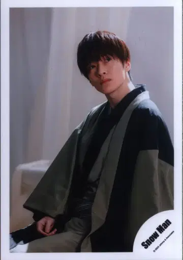 SnowMan 태피스트리/W 후카사와 타츠야 공식 사진*1장