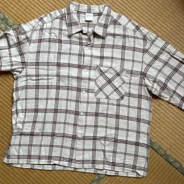 Yuan 체크 무늬 플란넬 셔츠 wedstore 유안 웨드스토어 세타가야