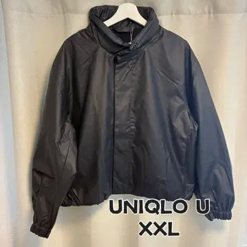 UNIQLO U 코팅 숏 블루종