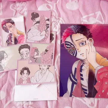 코유키 하쿠지 아카자 아크릴 플레이트 엽서