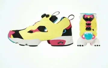 GRAPE BRAIN Reebok 콜라보 괴수 펌프 스니커즈 27.5cm