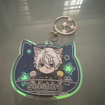블루 록 난자타운 나기 세이시로 네온 오로라 아크릴 키링