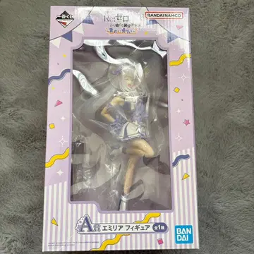BANDAI Re: 제로 에밀리아 A상 피규어