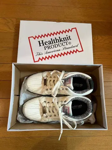 [새상품급] 출퇴근 신발 화이트 흰색 Health knit 25cm