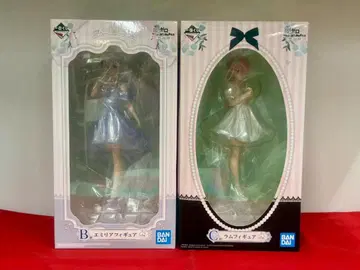 리제로 에밀리아 라무 피규어 모음