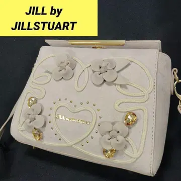 JILL by JILL STUART 숄더백 비쥬 꽃 장식 자수